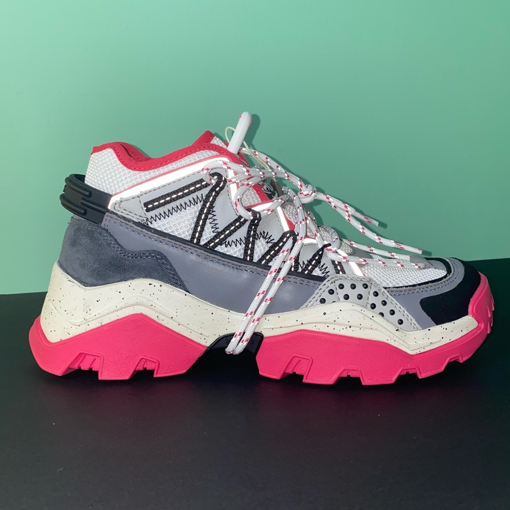KENZO Inka Suede Panel Sneakers